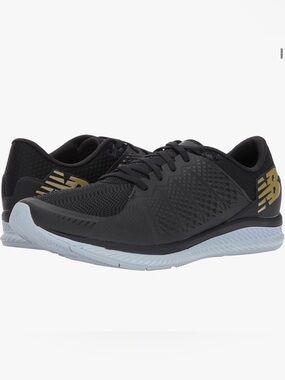 New Balance FuelCell Running Shoes Training Men's MFLCLBK Black Gold USA Size 13